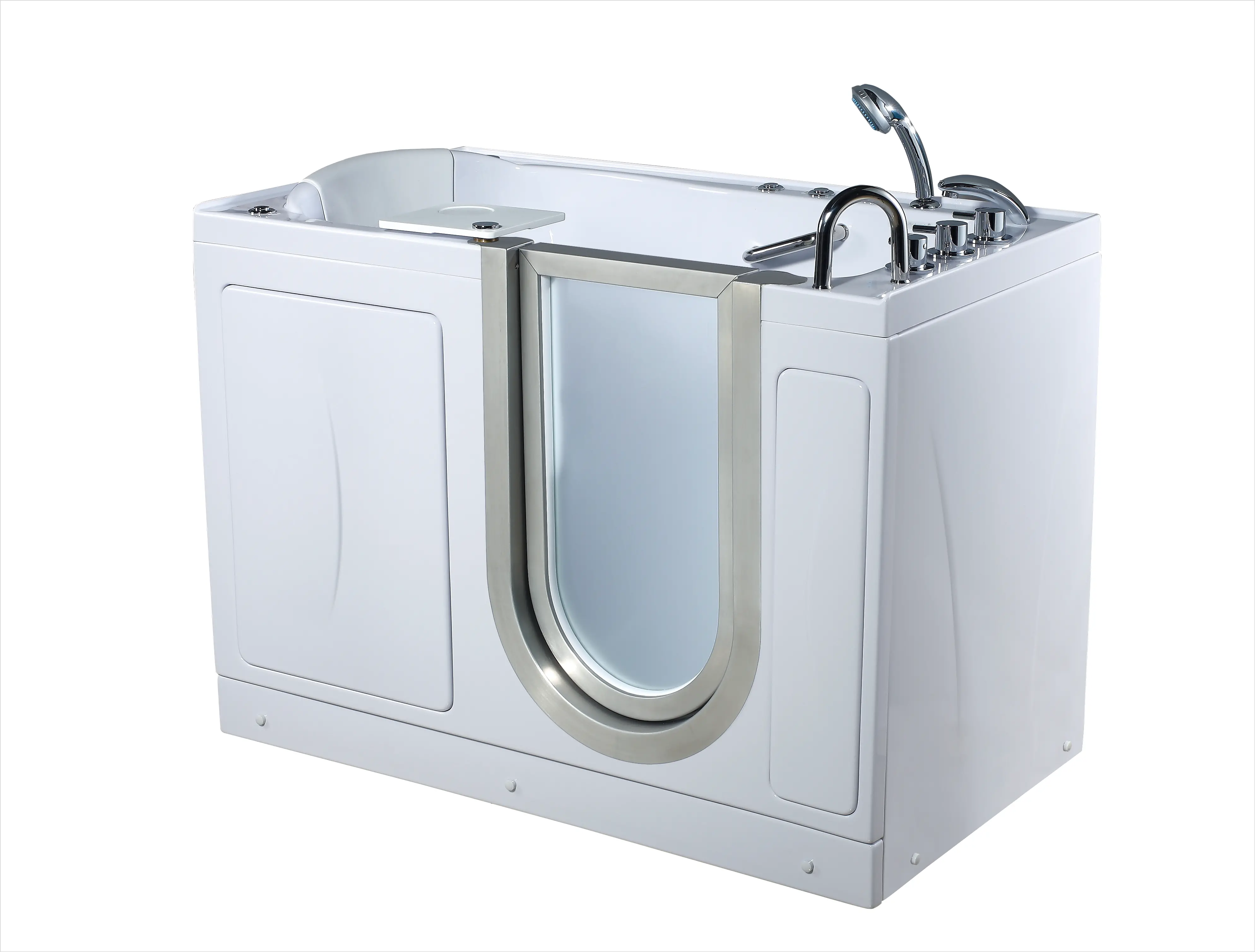 TSTEA63 60 x 34 AcrylX Alcove Left-Hand Drain One-Piece Tub