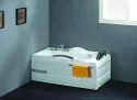 1500x800x680mm Freestanding Whirlpool Acrylic Jacuzzi Bathtub With Hydro Massage Function 6111