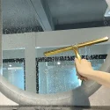Stainless Steel Satin Gold Shower Squeegee