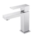 Chrome Anti-rust Stainless Steel Single Hole Bathroom Faucet Certified to cUPC, NSF