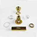 Gold Stainless Steel Brass Core Pop-Up Sink Drain Stopper