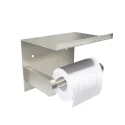 304 Stainless Steel Brushed Nickel Wall Mounted Toilet Paper Holder