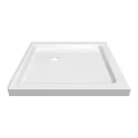 Oem Fast Install Square Anti-Slip Solid Surface Shower Floor Tray Hotel Corner Shower Room Acrylic Shower Base