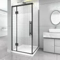 CKB Good Price Double Threshold Flat Surface Black White Square ABS Acrylic Shower Base