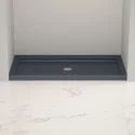 High Quality Non-Slip Corner Shower Pan Single Threshold White Acrylic Bathroom Large Shower Tray