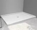 Customized Waterproof Rectangular Acrylic Shower Pan Free-standing Shower Tray For Bathroom Shower Room