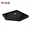 CKB 5 Years Warranty 36x36x3.5 Inch Bathroom Double Threshold With Antislip White Acrylic Shower Tray
