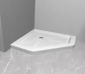 CKB 5 Years Warranty OEM ODM Neo Angle Textured surface Bathroom White Black Shower Tray