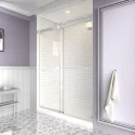 Factory Direct Aluminum Stainless Steel Slide Door Handle Bathroom Frameless Tempered Glass Shower Door