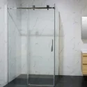 Wholesale Customized Tempered Glass Partition Shower Door Hotel Walk In Frameless Shower Enclosure