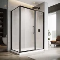 Custom Hotel Apartment Indoor Bathroom Bathroom Tempered Glass Shower Enclosure Sliding Shower Door