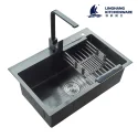 China manufacturers topmount large single sink handmade sink satin stainless steel sink wholesale sink
