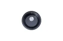 China manufacturers round granite quartz stone kitchen/laundry sink | top/under mount