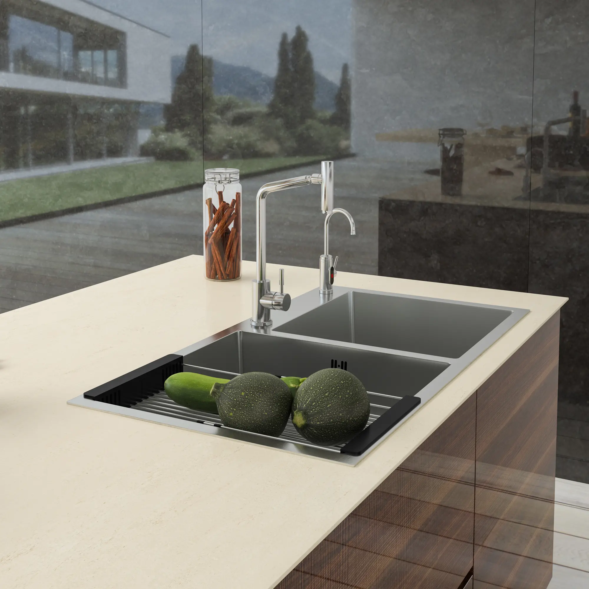 China manufacturers topmount large single sink handmade sink satin stainless steel sink wholesale sink