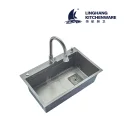 Nano Kitchen Sink 304 Stainless Steel Handmade Kitchen Sinks