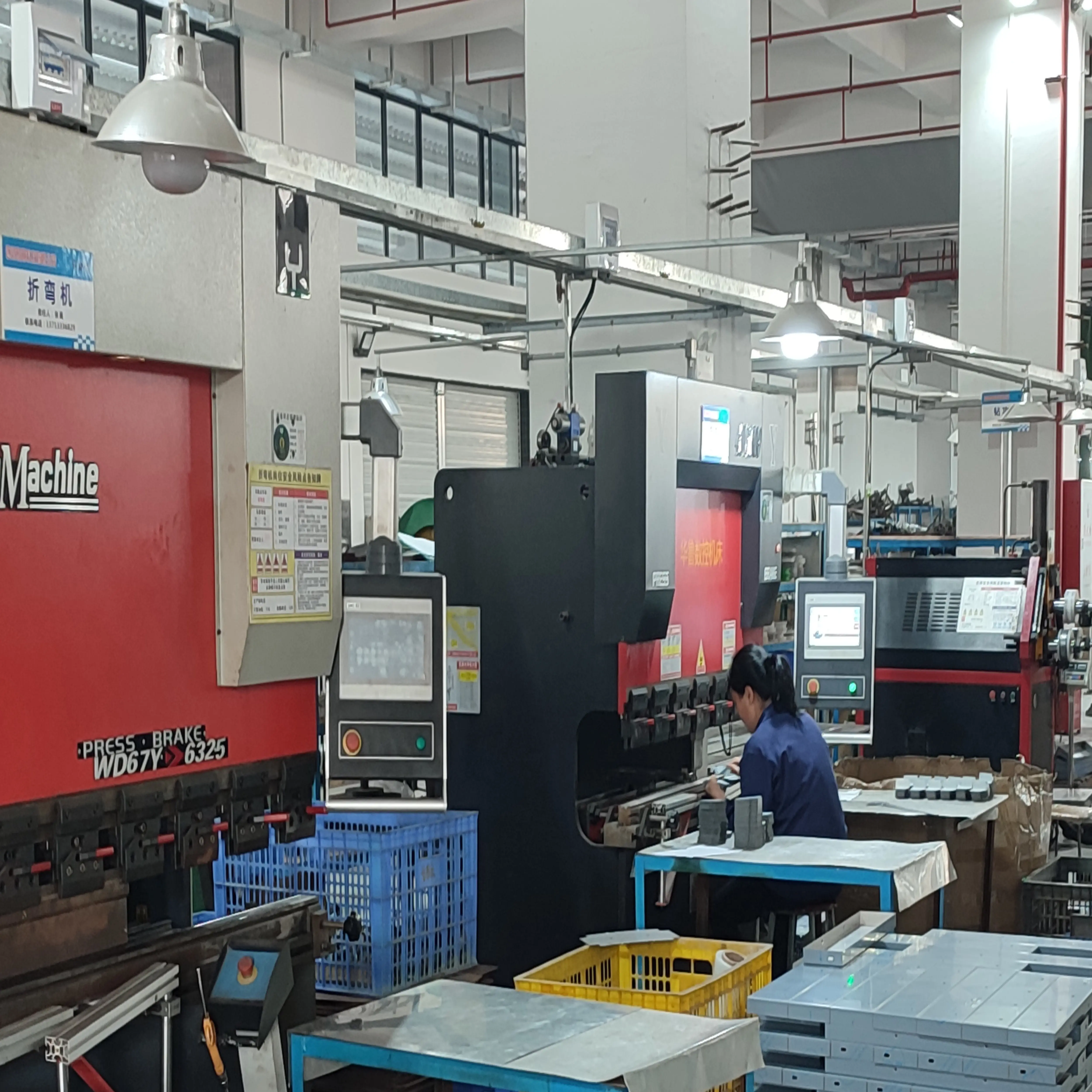 Metal plate region